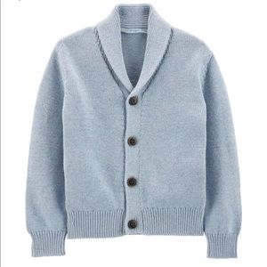 Oshkosh b’gosh shaw collar cardigan Sz 14